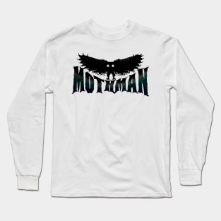 Mothman West Virginia Wing Humanoid Moth Retro Vintage Long Sleeve T-Shirt